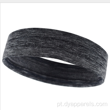 Não escorregando umidade Wicking Hairband Workout Bandas Sorto Turbano